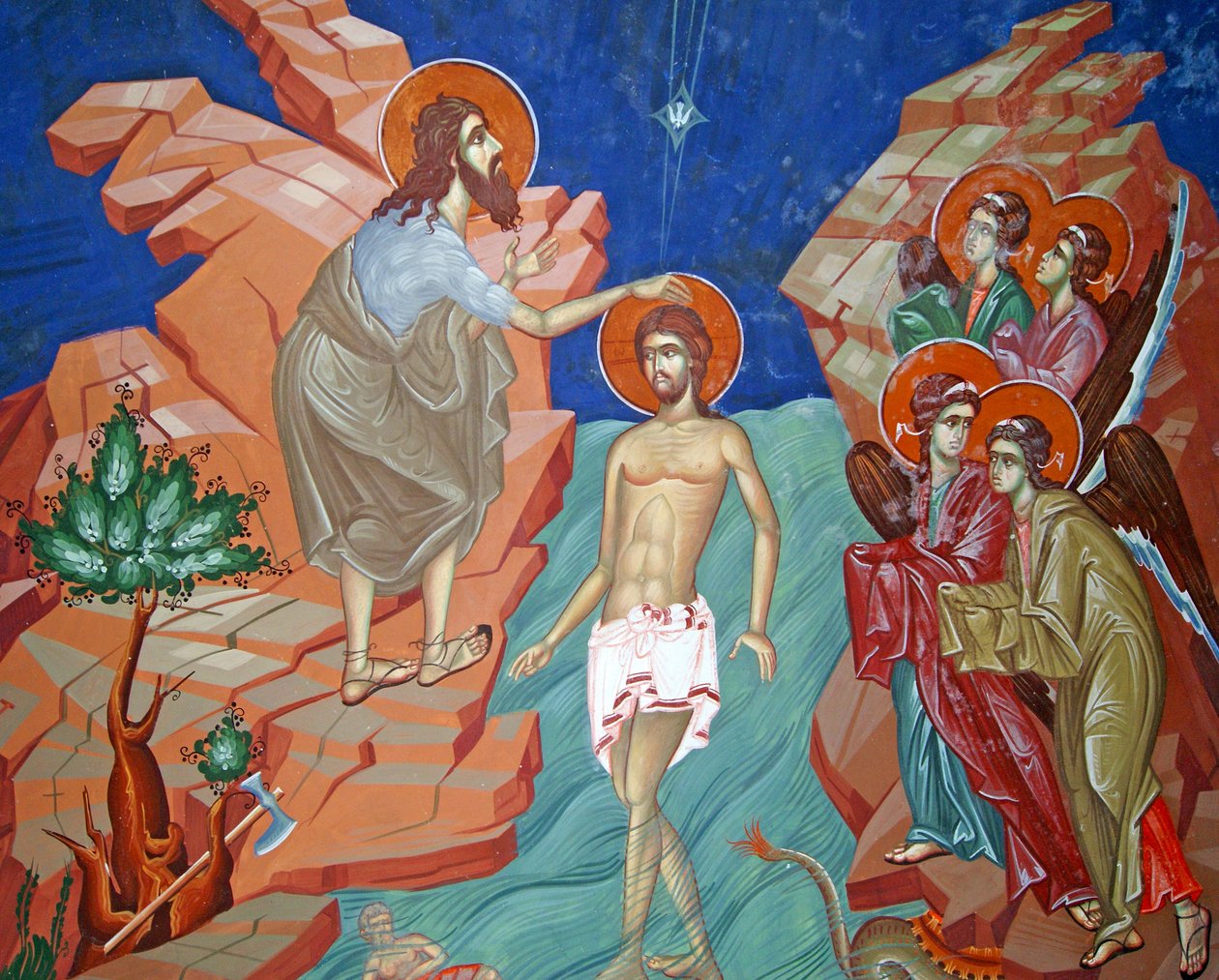 Le Baptême de Jésus, Chypre - Cypriot