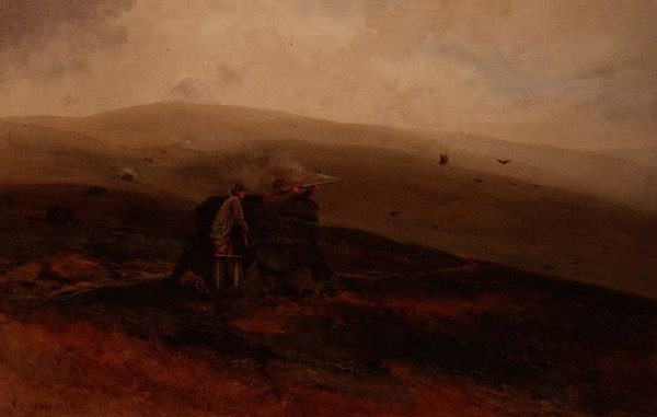 Chasse au tétras - Cyril Ward