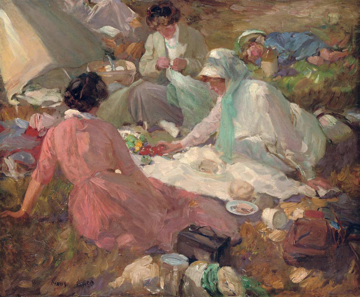 Le pique-nique - Cyrus Cuneo