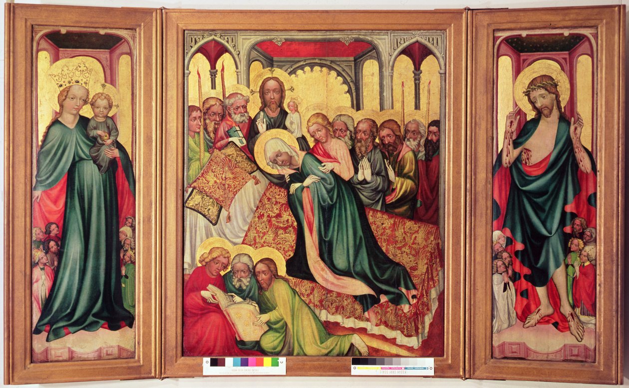 Triptyque de Roudnice, c.1400-10 - Czech School