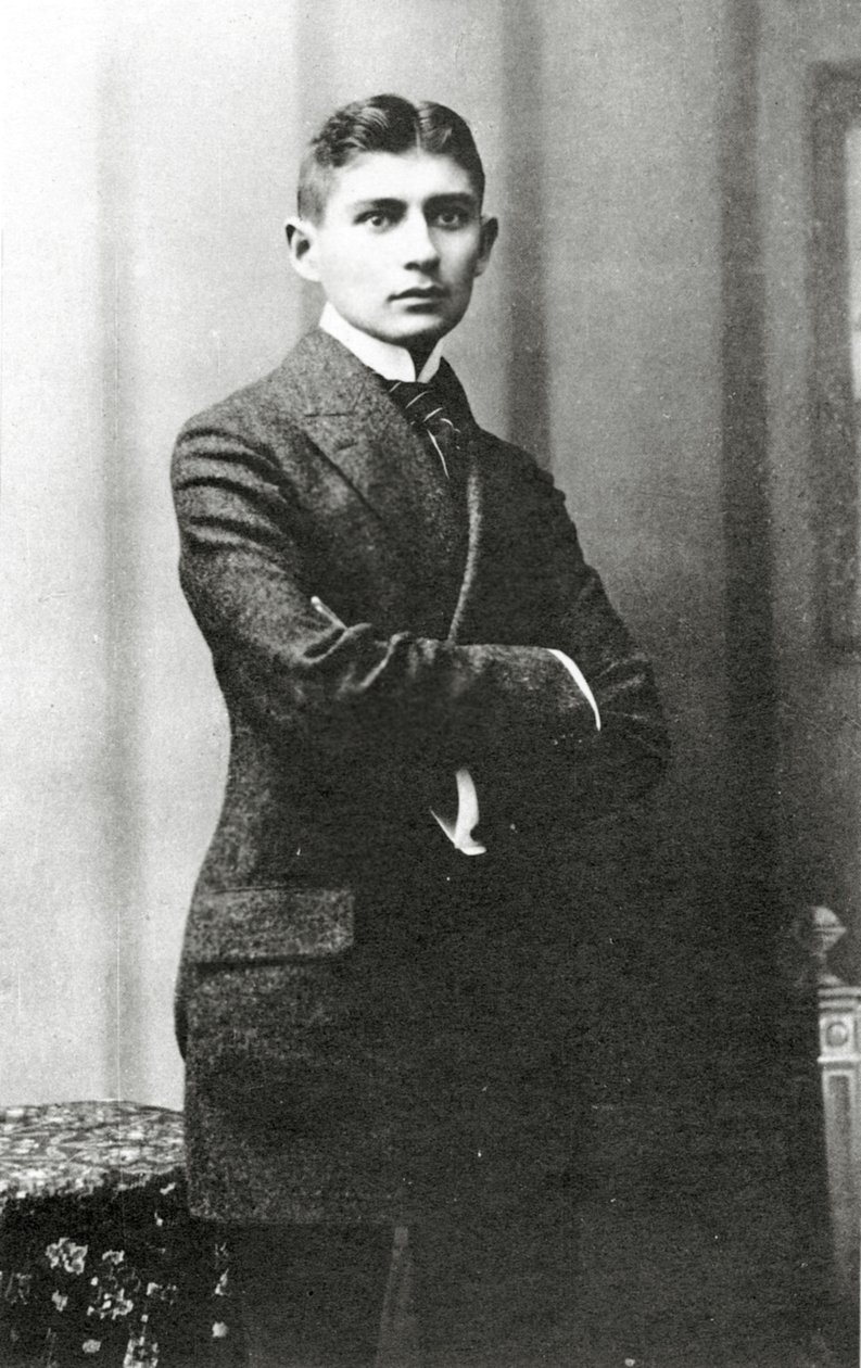 Portrait de Franz Kafka, (1883 – 1924) - Czech School
