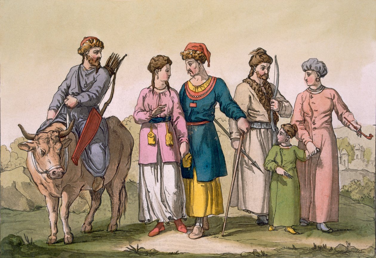Tatars Taguri de Crimée, de 