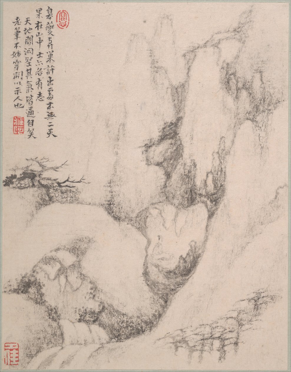 Paysages, fin du 17e siècle - Dai Benxiao