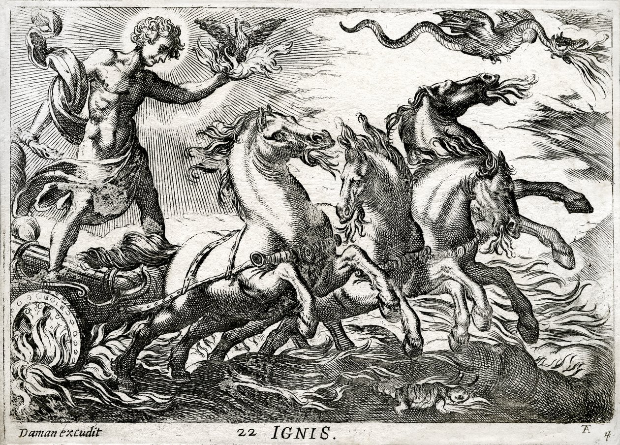 Ignis : allégorie du feu - Daman