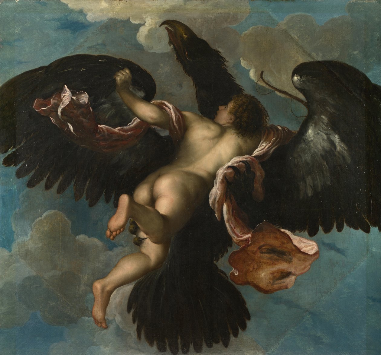 Le Viol de Ganymède, vers 1575 - Damiano Mazza