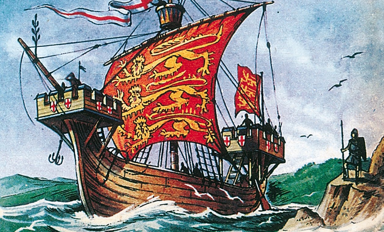 Navire à voile anglais du 13e siècle - Dan Escott