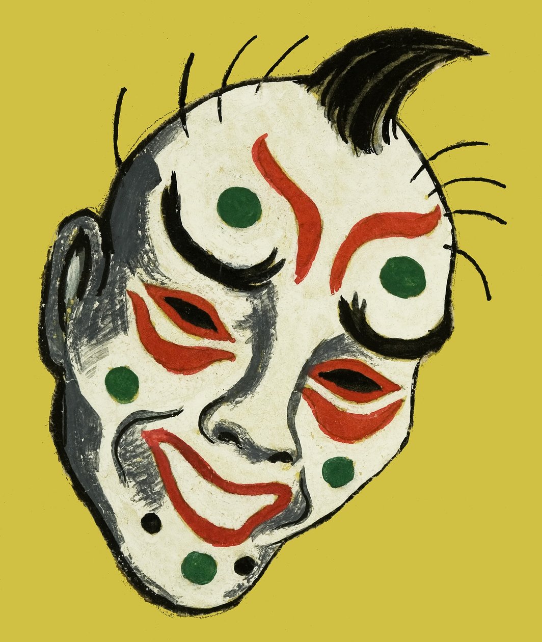 Masque de théâtre japonais - Dan Escott