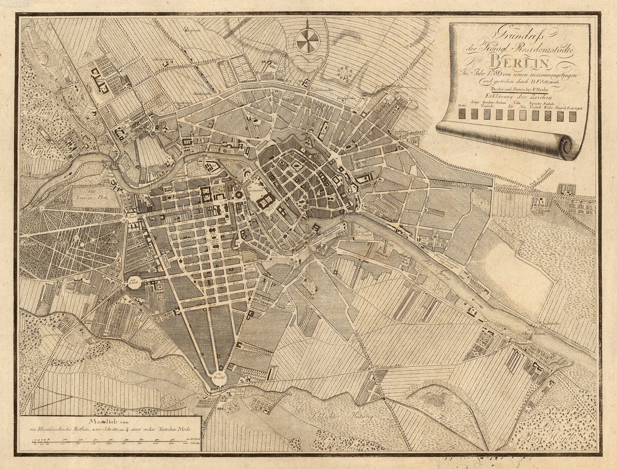 Sotzmann Berlin 1786 - Daniel Friedrich Sotzmann