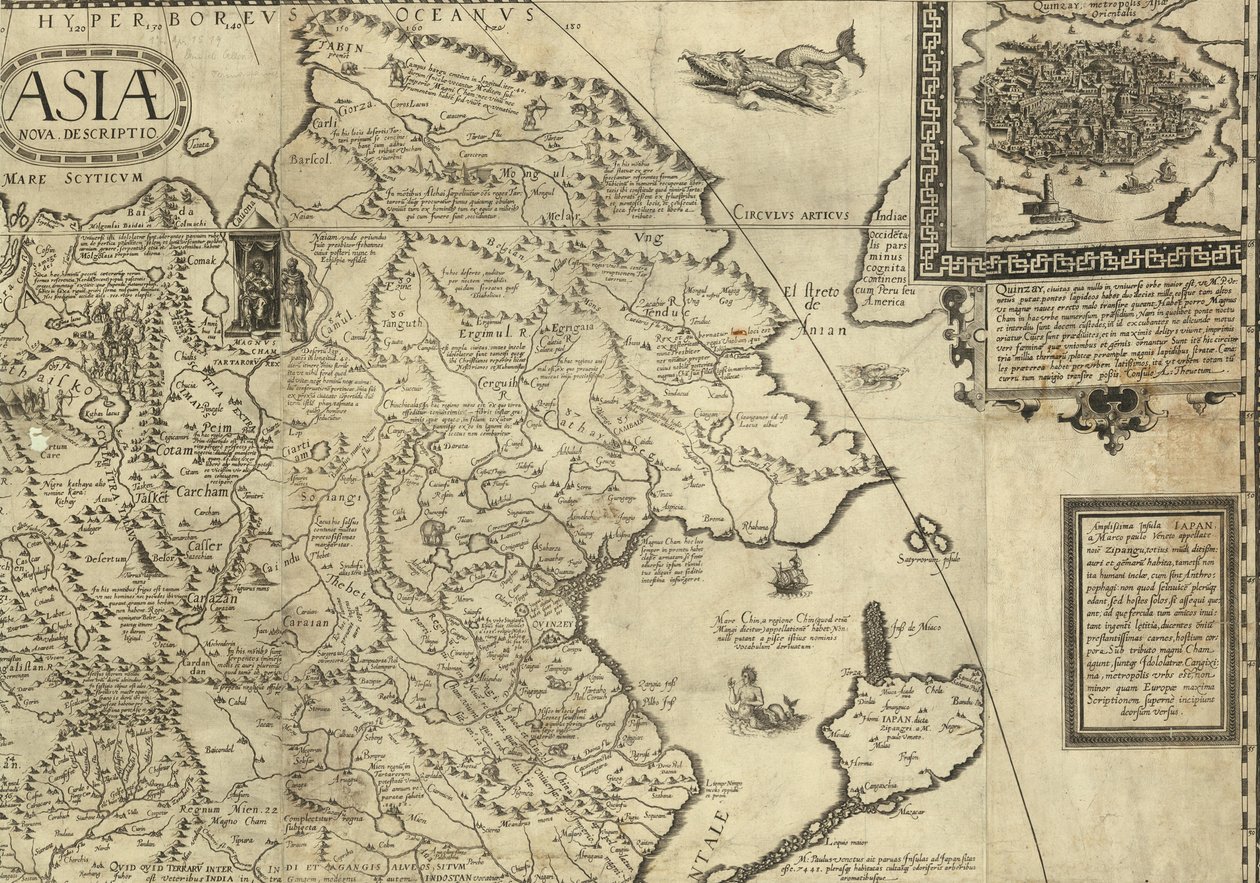 Asiae nova descriptio (Anvers, 1590) - Daniel Keller