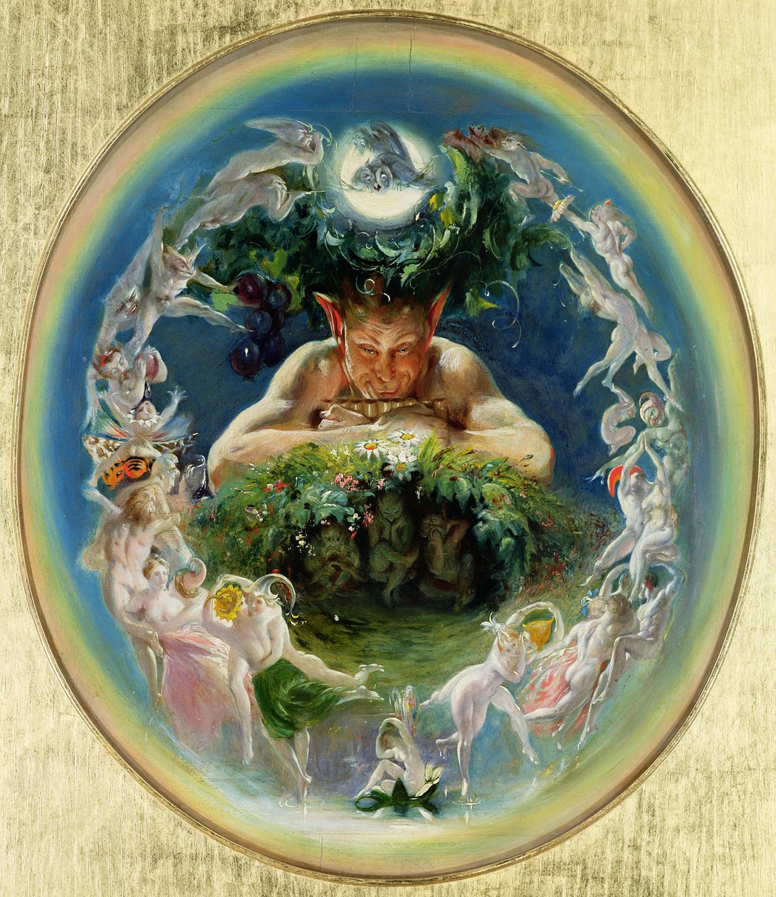 Faune et les fées, vers 1834 - Daniel Maclise