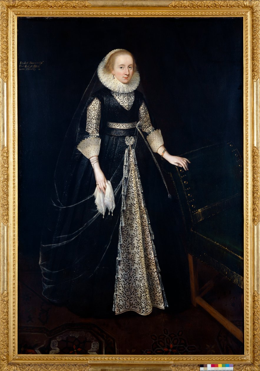Elizabeth Howard - Daniel (attr. to) Mytens