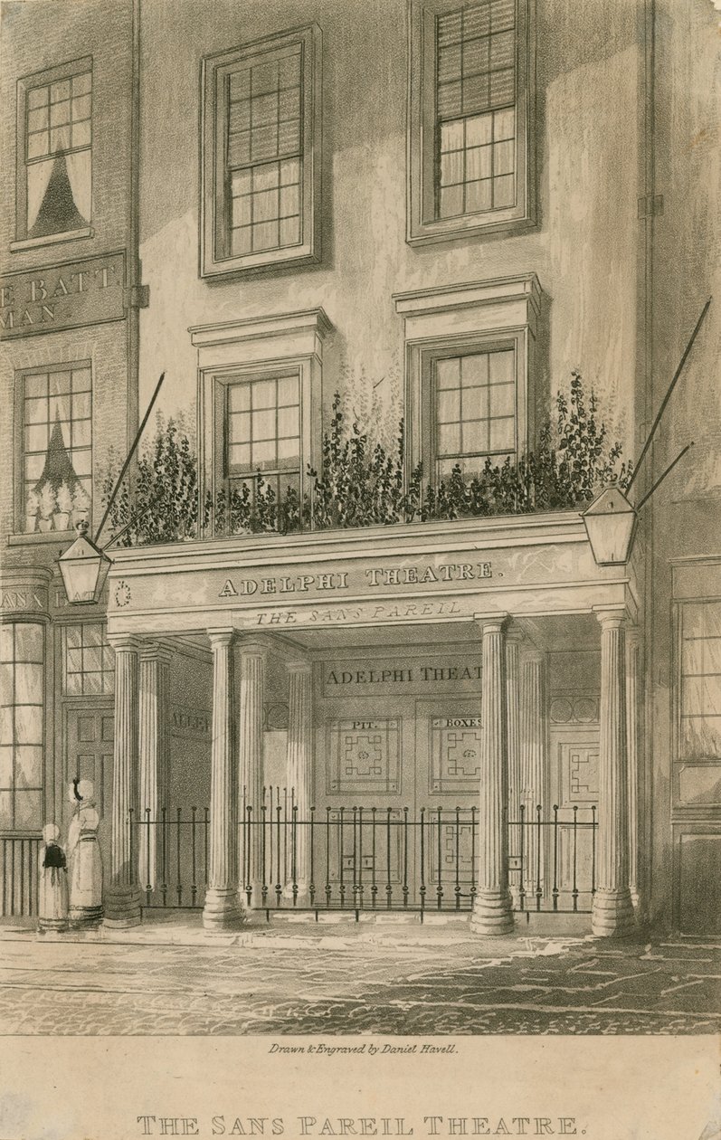 Le théâtre Sans Pareil (Adelphi Theatre), Londres - Daniel Havell