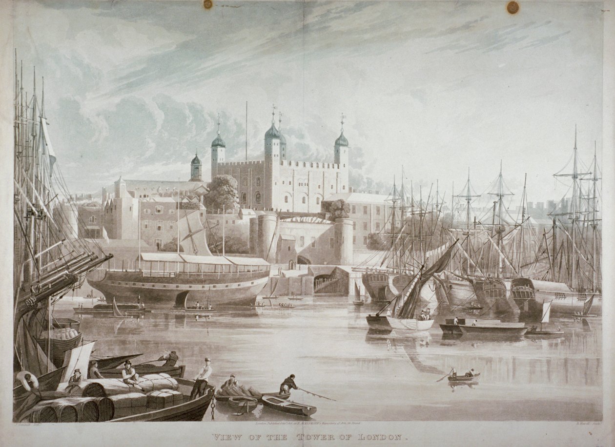Tour de Londres, 1819 - Daniel Havell