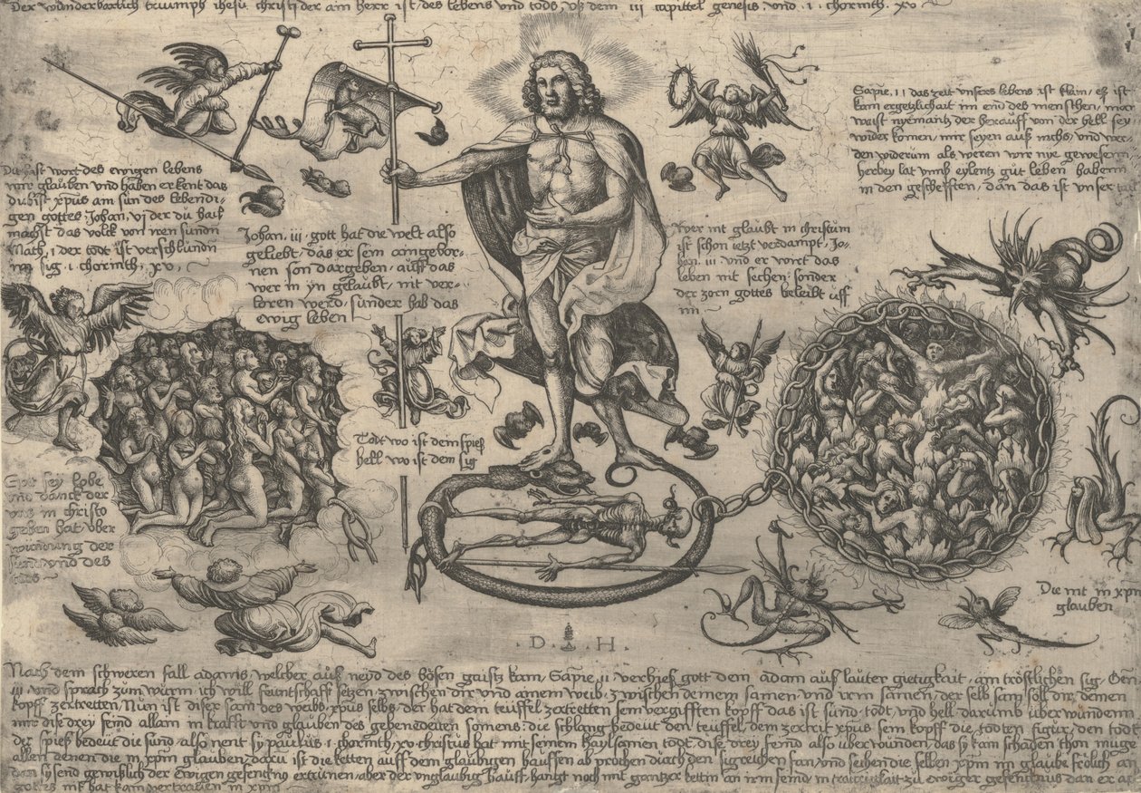 Le Christ triomphant - Daniel Hopfer