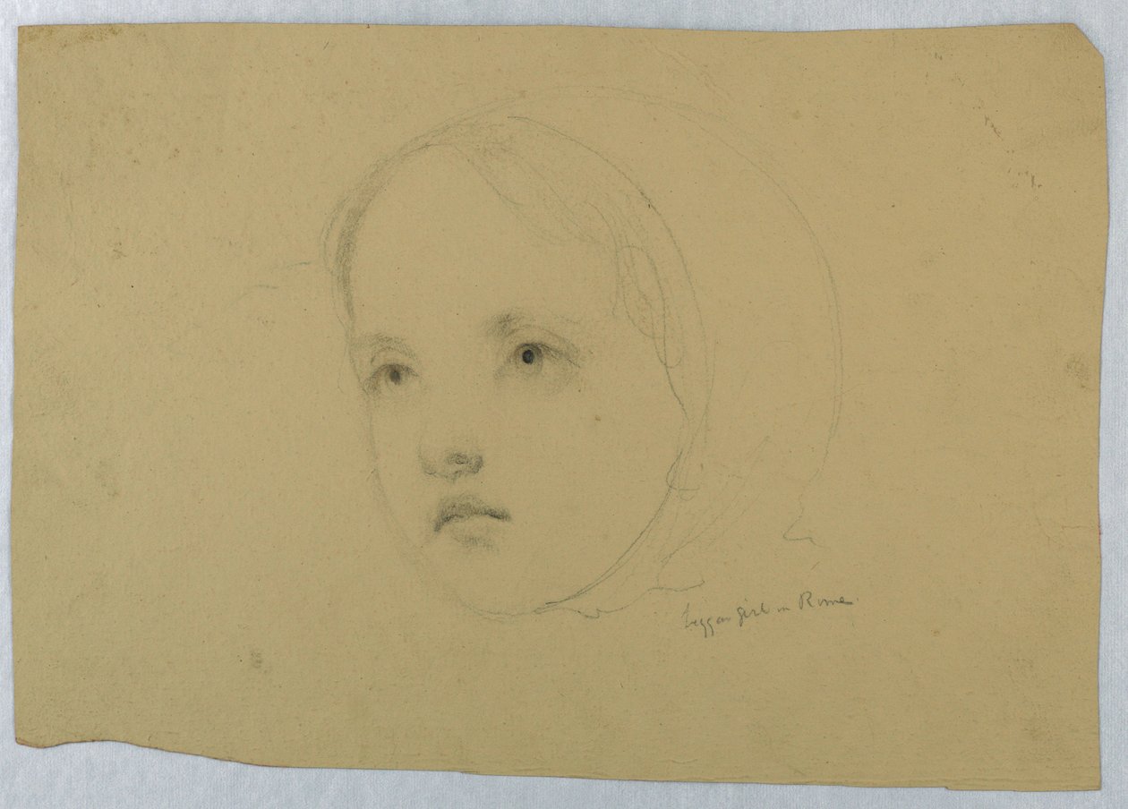 Dessin, tête d