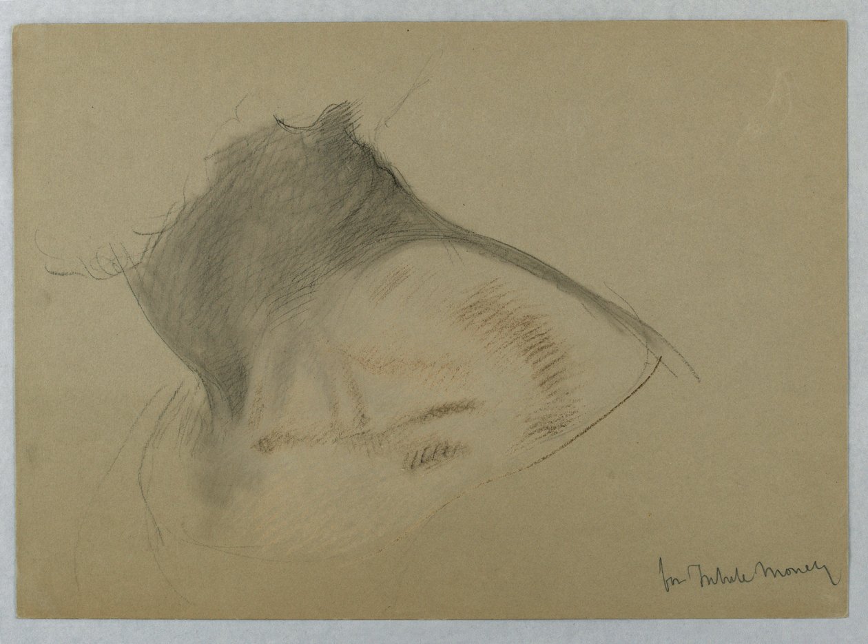 Dessin, étude pour "Tribute Money", 1852 - Daniel Huntington