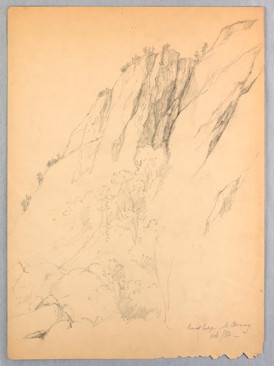 Plus basse corniche, North Conway, New Hampshire - Daniel Huntington