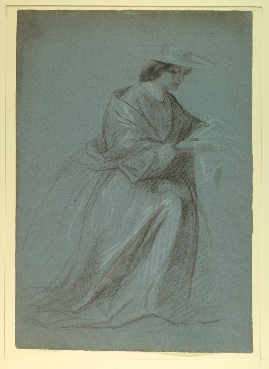 Mme Sheppard Gandy assise - Daniel Huntington