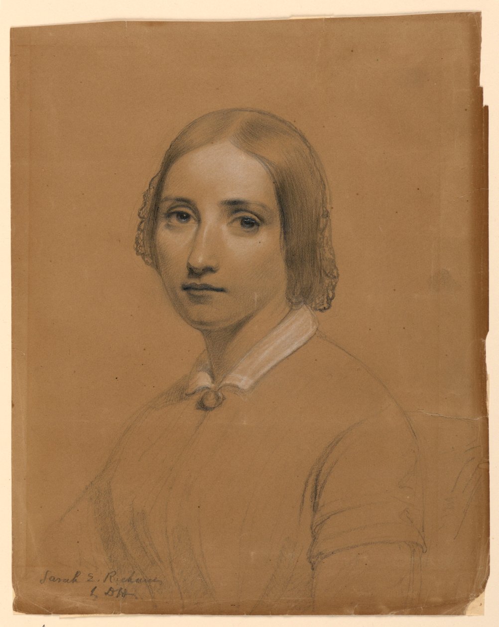 Portrait de Sarah E. Richards - Daniel Huntington