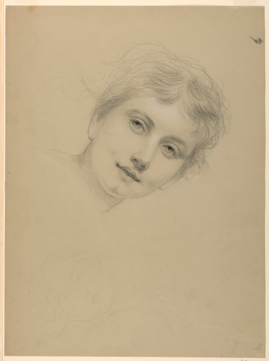 Esquisse pour une bacchante - Daniel Huntington