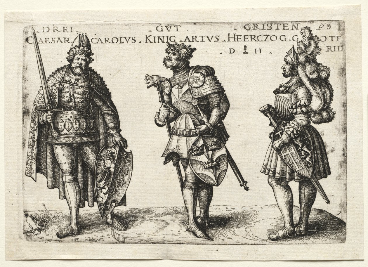 Trois chrétiens dignes - Daniel I Hopfer