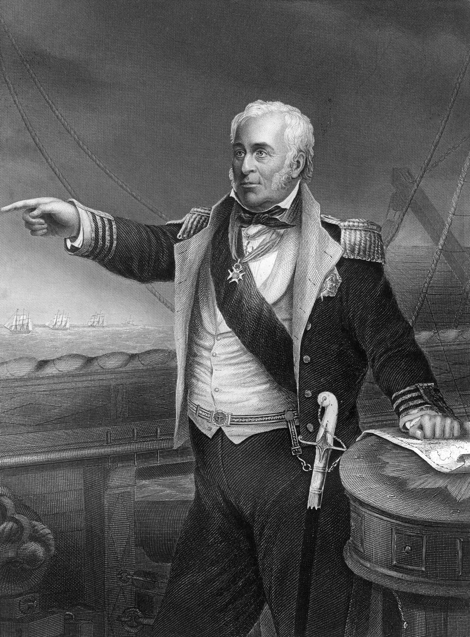 Amiral Sir Charles Napier 1786-1860, 1857 - Daniel John Pound