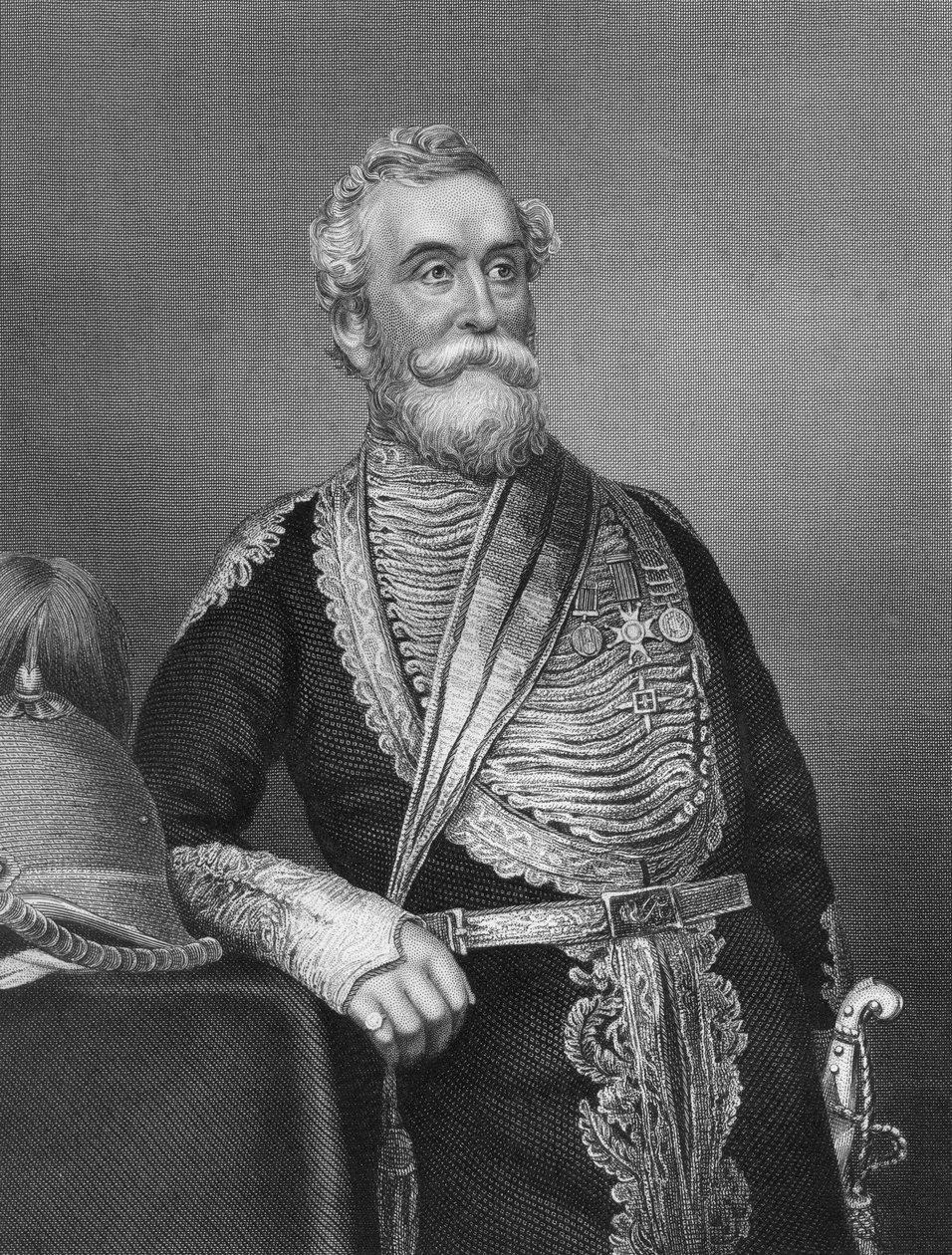 Général Beatson, soldat britannique, 1857 - Daniel John Pound