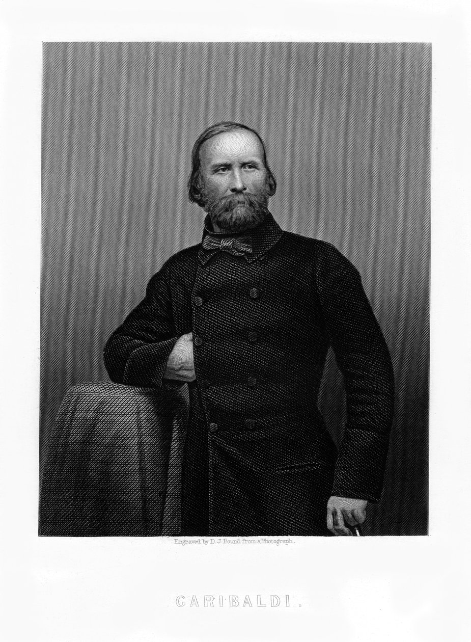 Giuseppe Garibaldi, patriote italien, 19e siècle - Daniel John Pound