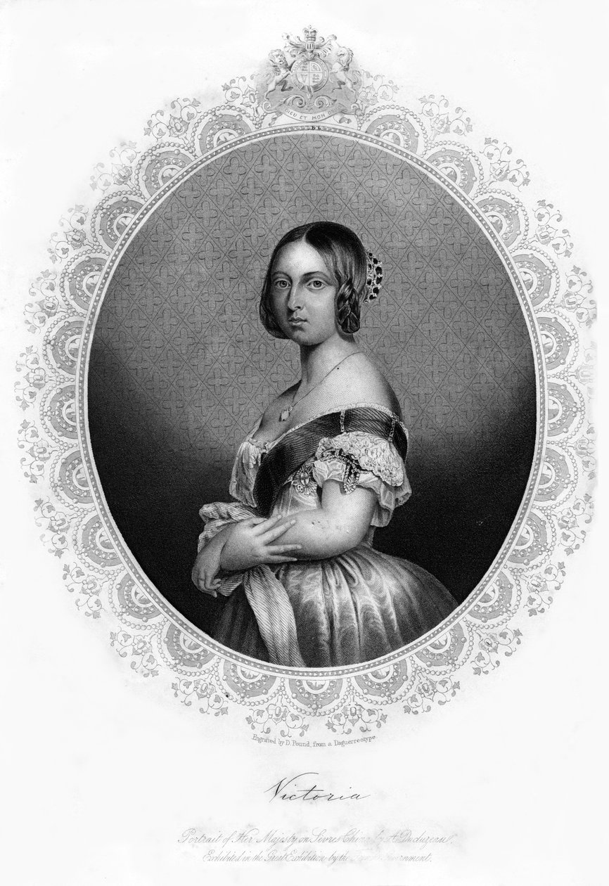 Reine Victoria, vers 1850 - Daniel John Pound