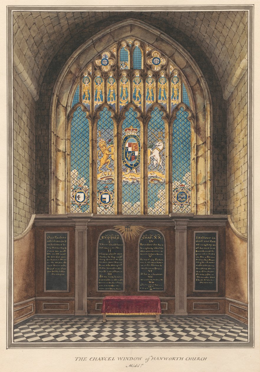La fenêtre du chœur de l
