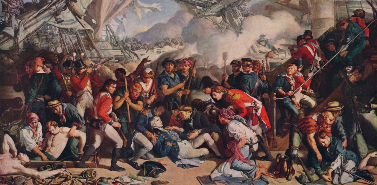 La Mort de Nelson, 1859-64, 1938 - Daniel Maclise