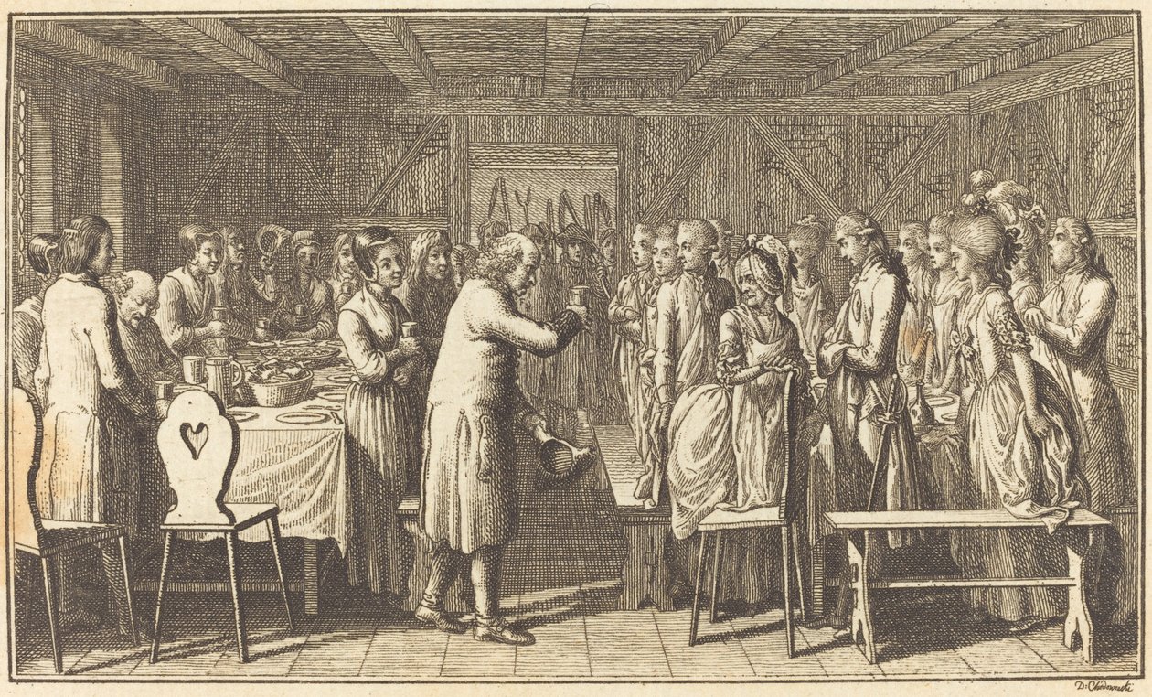 Un Invité Bienvenu - Daniel Nikolaus Chodowiecki