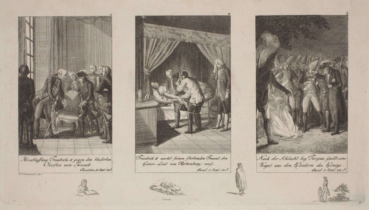 Anecdotes du roi Frédéric II - Daniel Nikolaus Chodowiecki