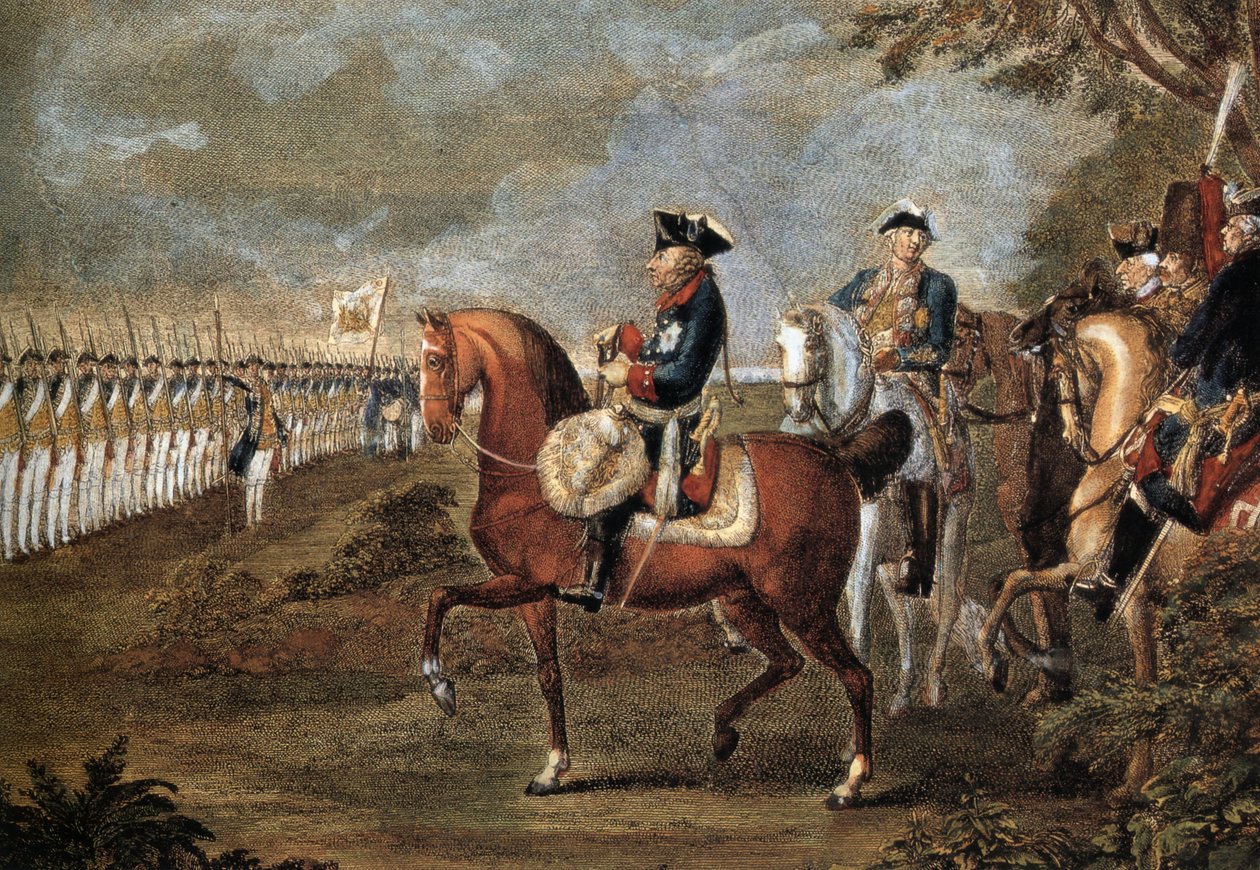 Frédéric le Grand Roi de Prusse - Daniel Nikolaus Chodowiecki
