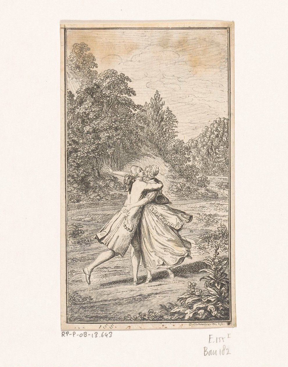 Mariane et nourrisson - Daniel Nikolaus Chodowiecki