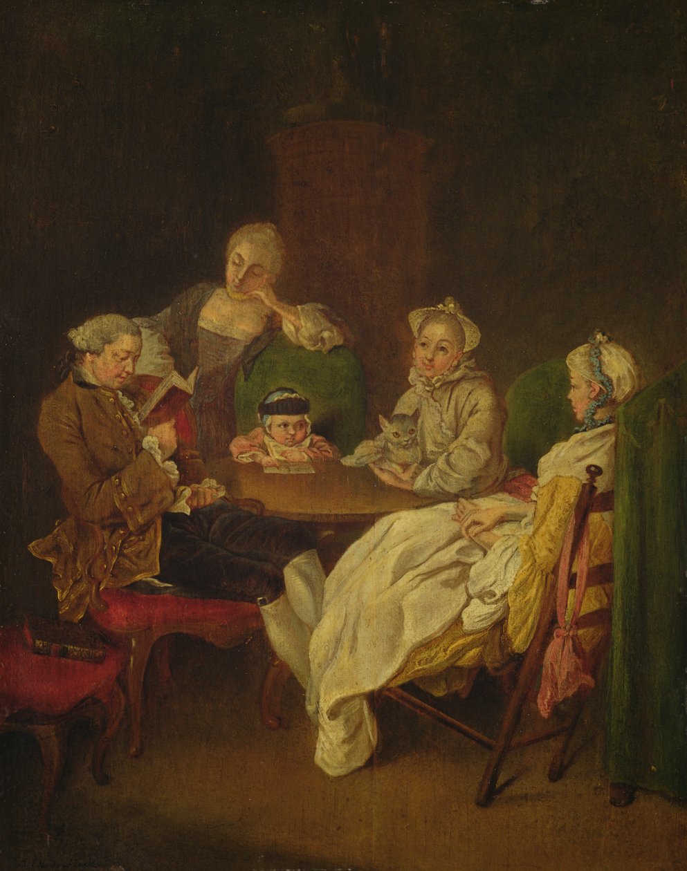 Société à table - Daniel Nikolaus Chodowiecki