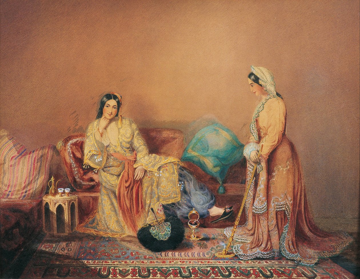 Dames grecques phanariotes - Daniel Valentine Rivière