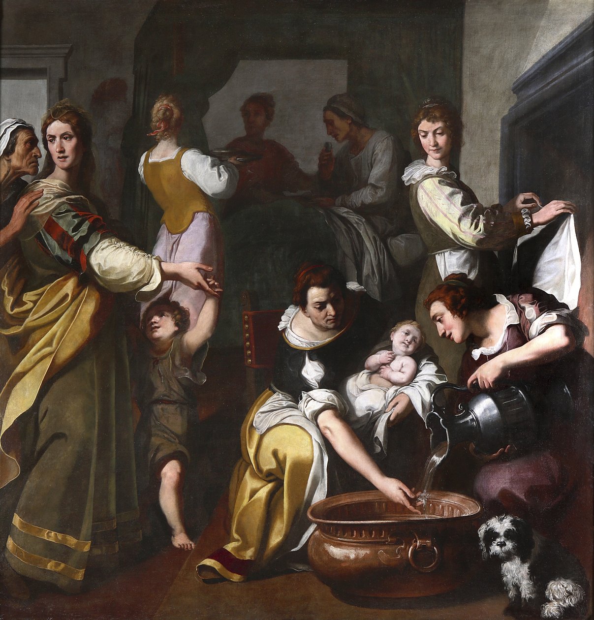 La Naissance de la Vierge Marie - Daniele Crespi