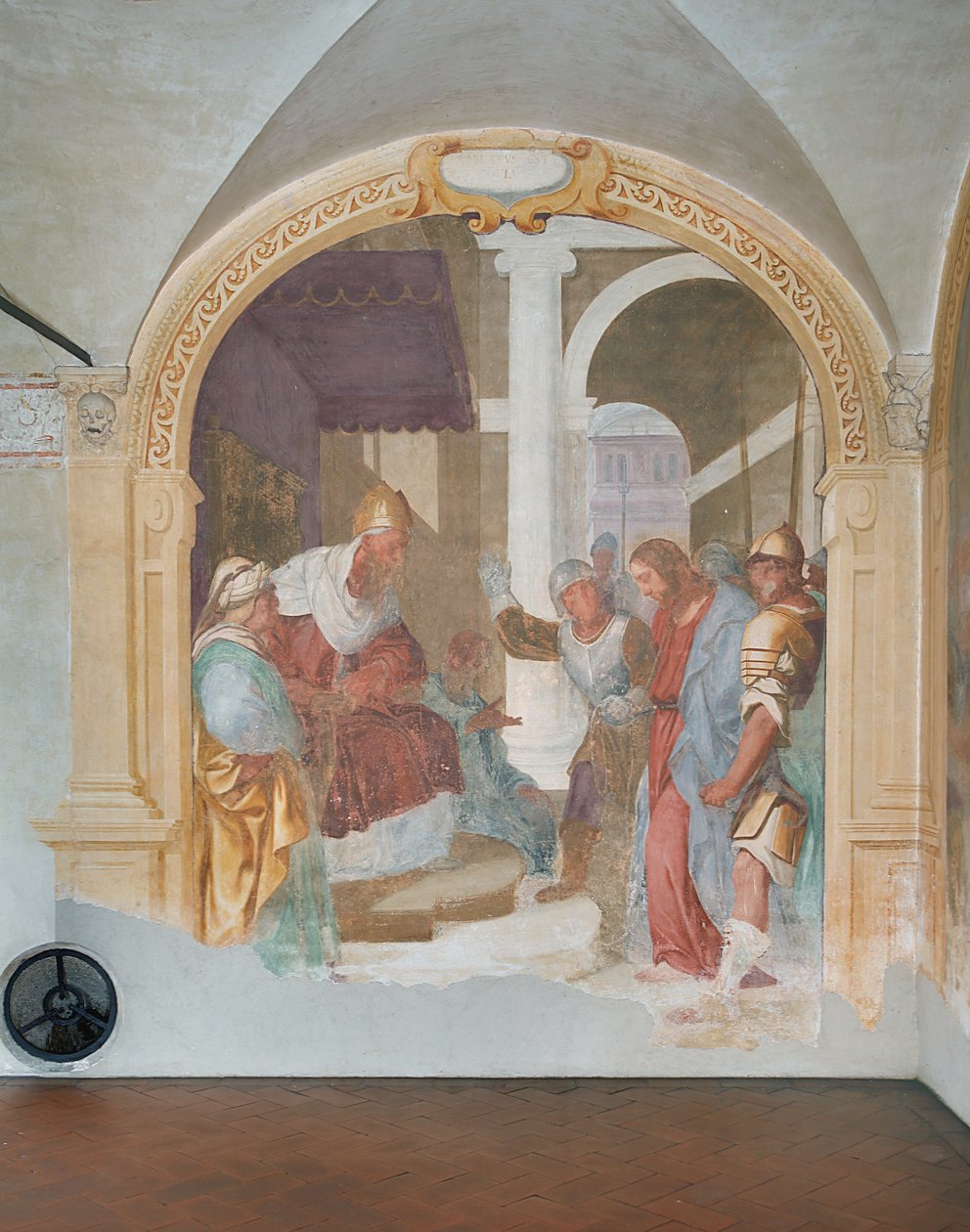 Le Christ amené devant Caïphe - Daniele Crespi