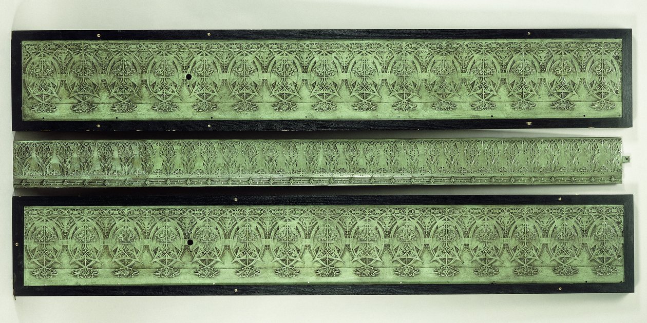 Trois panneaux de frise, 1895-1896 - Dankmar Adler