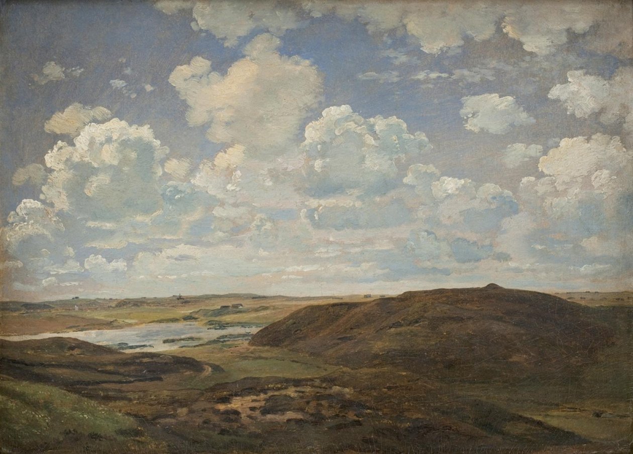 Un paysage, Tørring, Jutland - Dankvart Dreyer