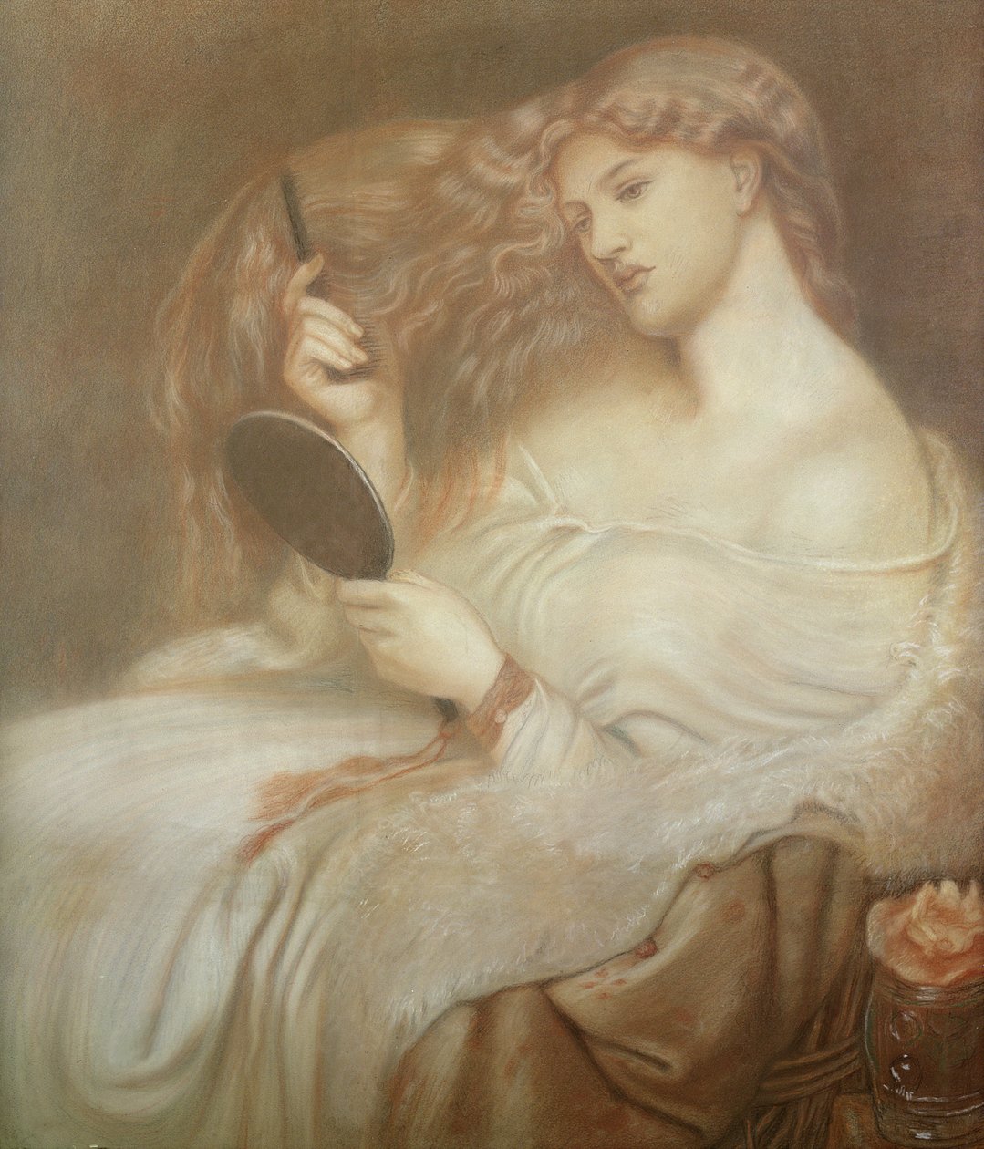 Lady Lilith, c.1867-68 - Dante Gabriel Charles Rossetti