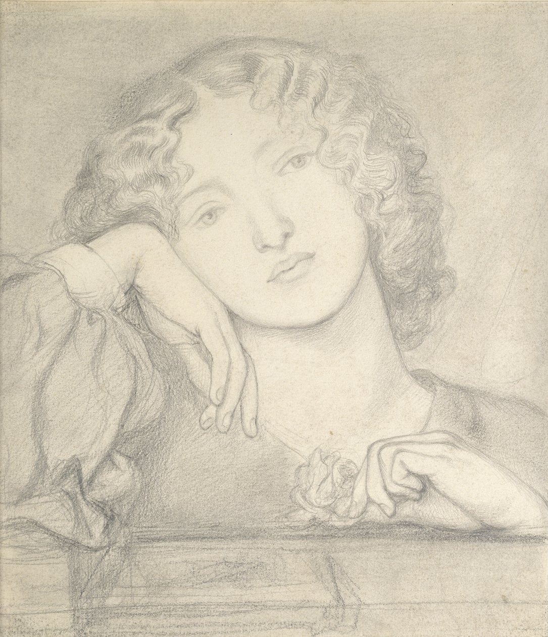 Monna Rosa, 19ème siècle - Dante Gabriel Charles Rossetti