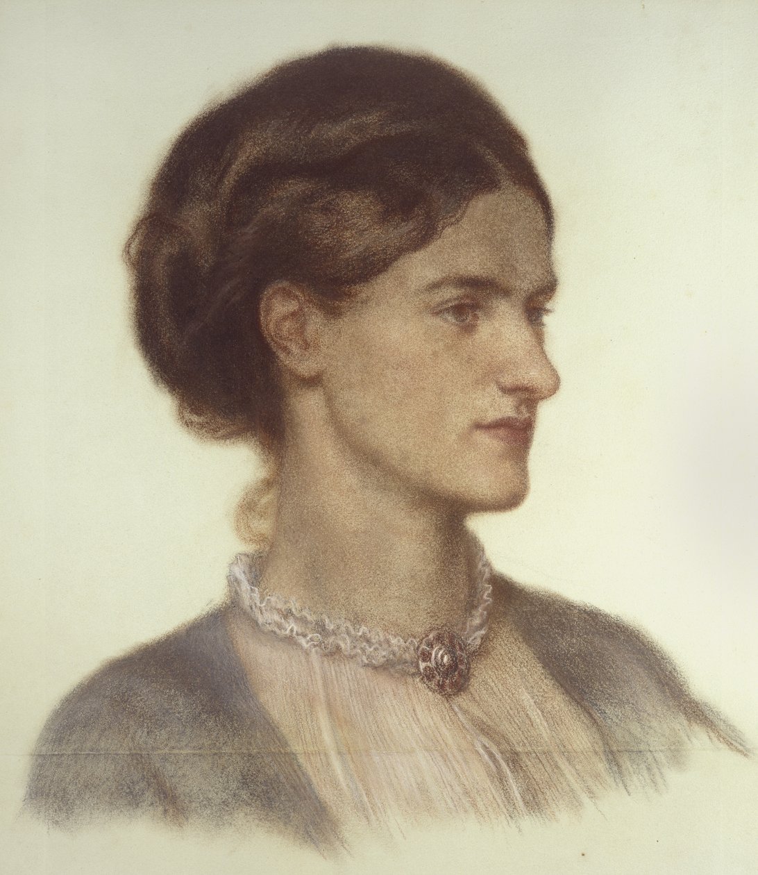 Portrait de Rosalind, comtesse de Carlisle, 1870 - Dante Gabriel Charles Rossetti