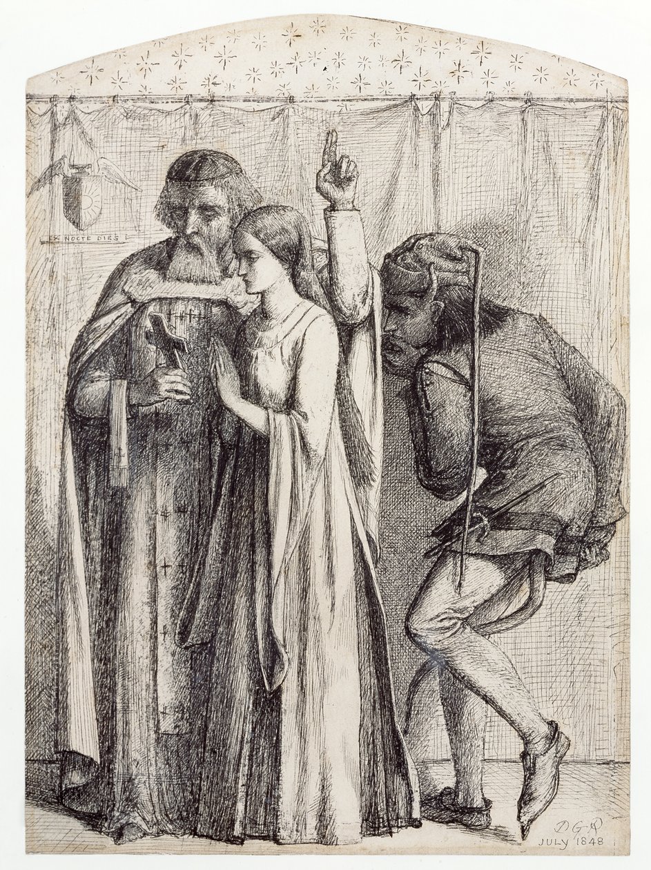 Retro me Sathana, 1848 - Dante Gabriel Charles Rossetti