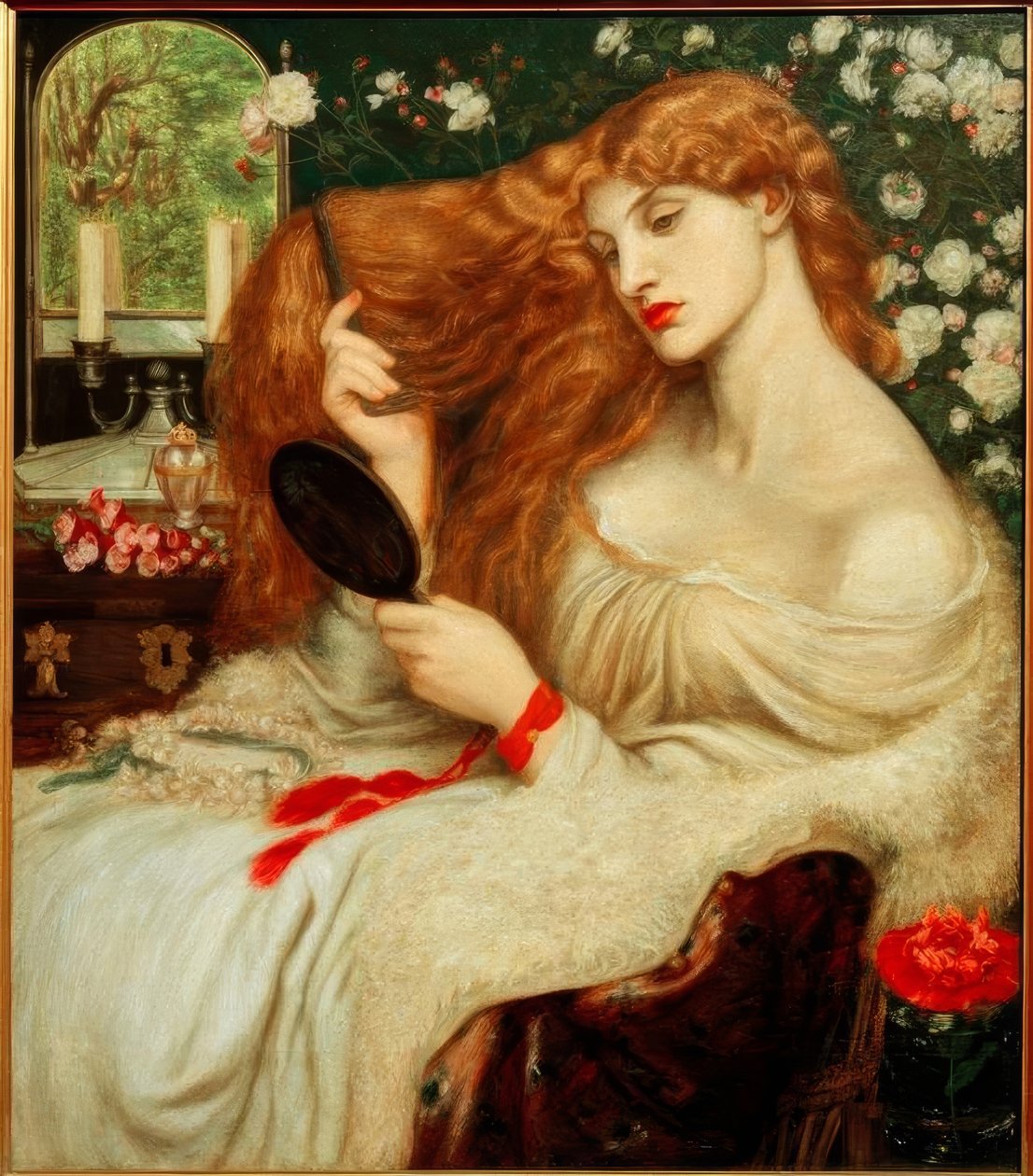 Lady Lilith - Dante Gabriel Charles Rossetti