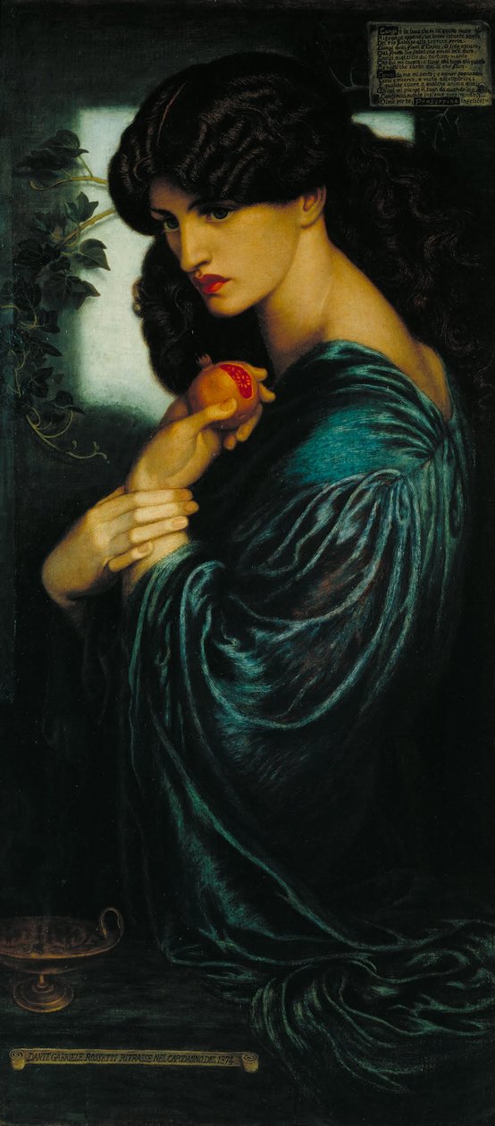Proserpine - Dante Gabriel Charles Rossetti