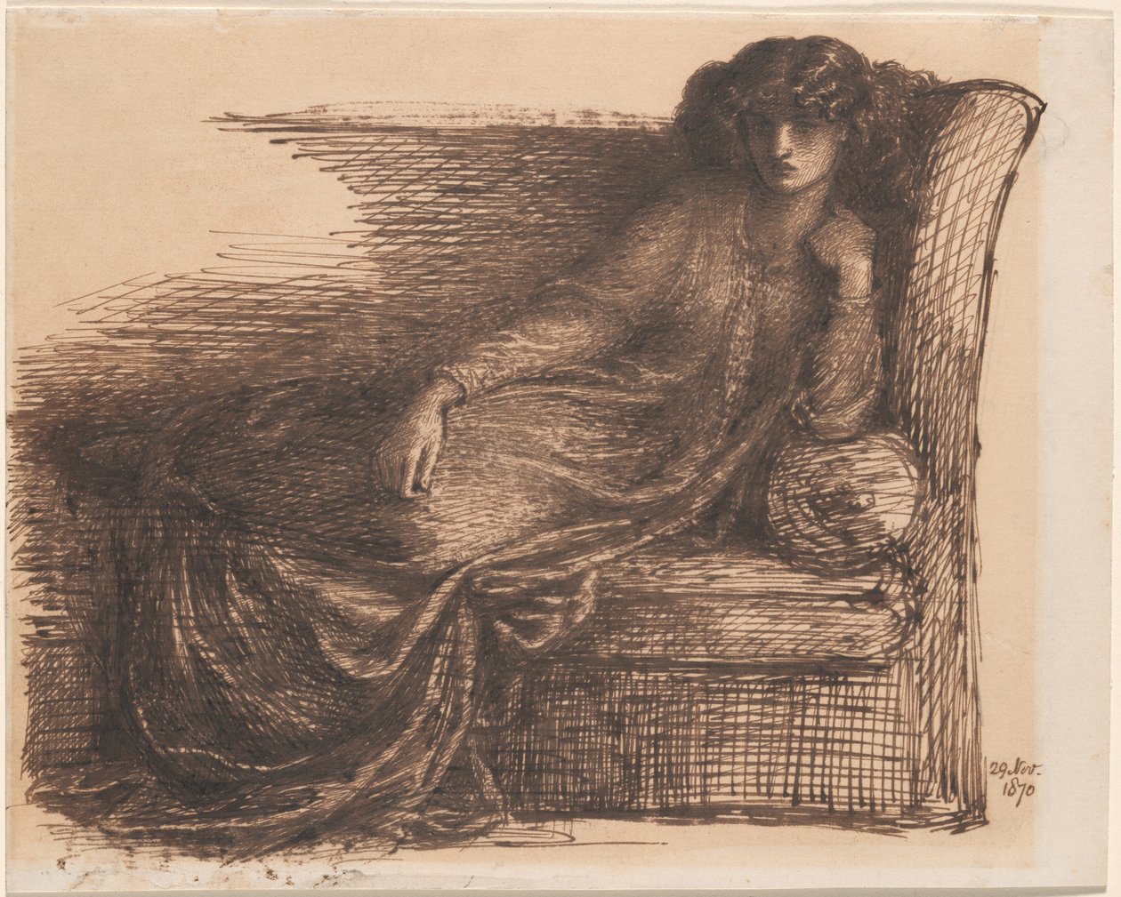Jane Morris - Dante Gabriel Rossetti