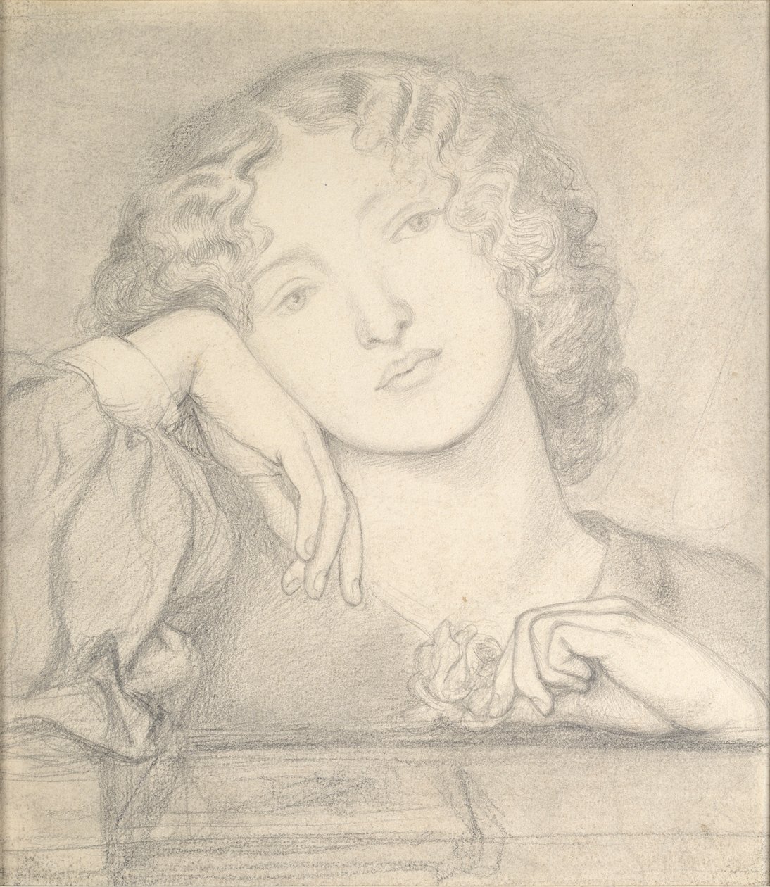 Monna Rosa, vers 1860 - Dante Gabriel Rossetti