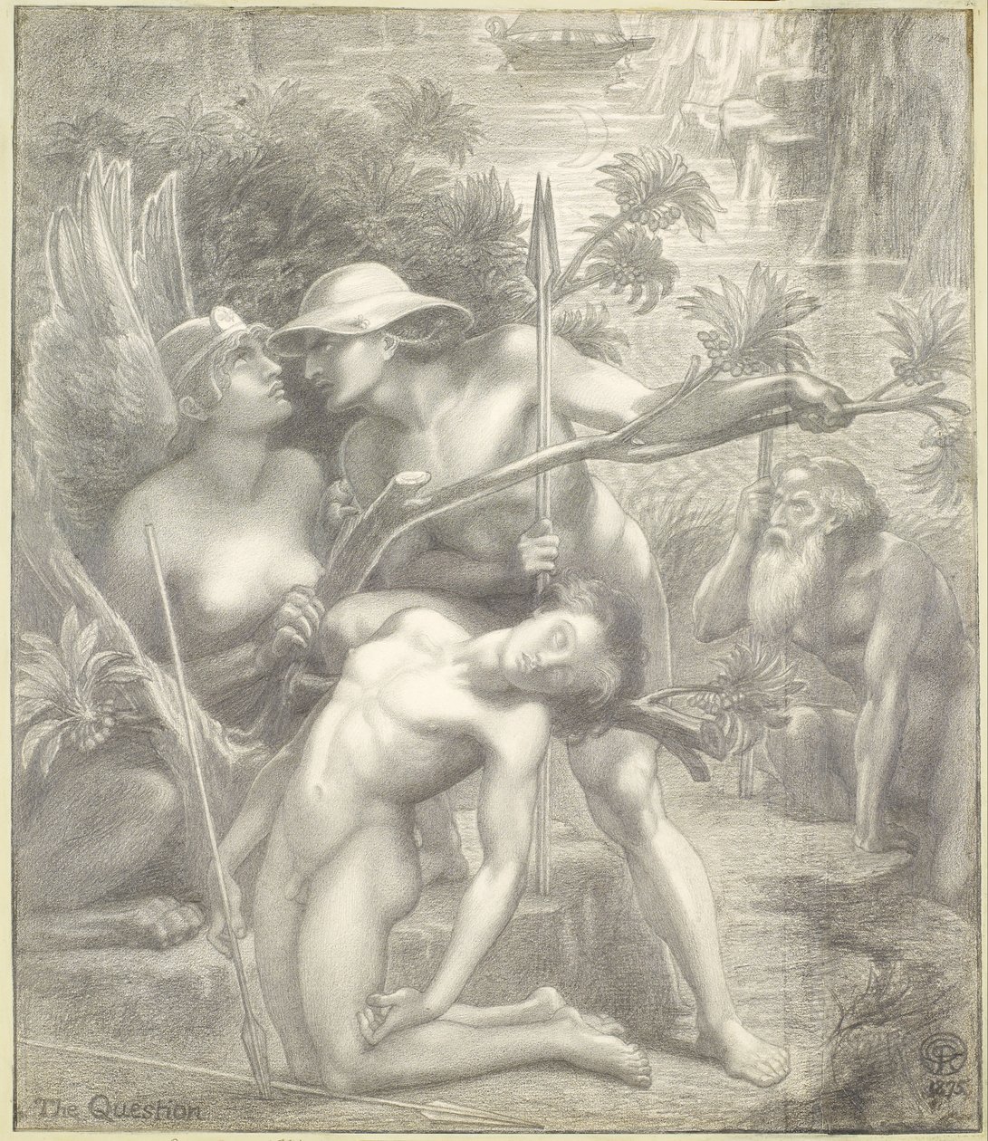 La question, le sphinx - Dante Gabriel Rossetti